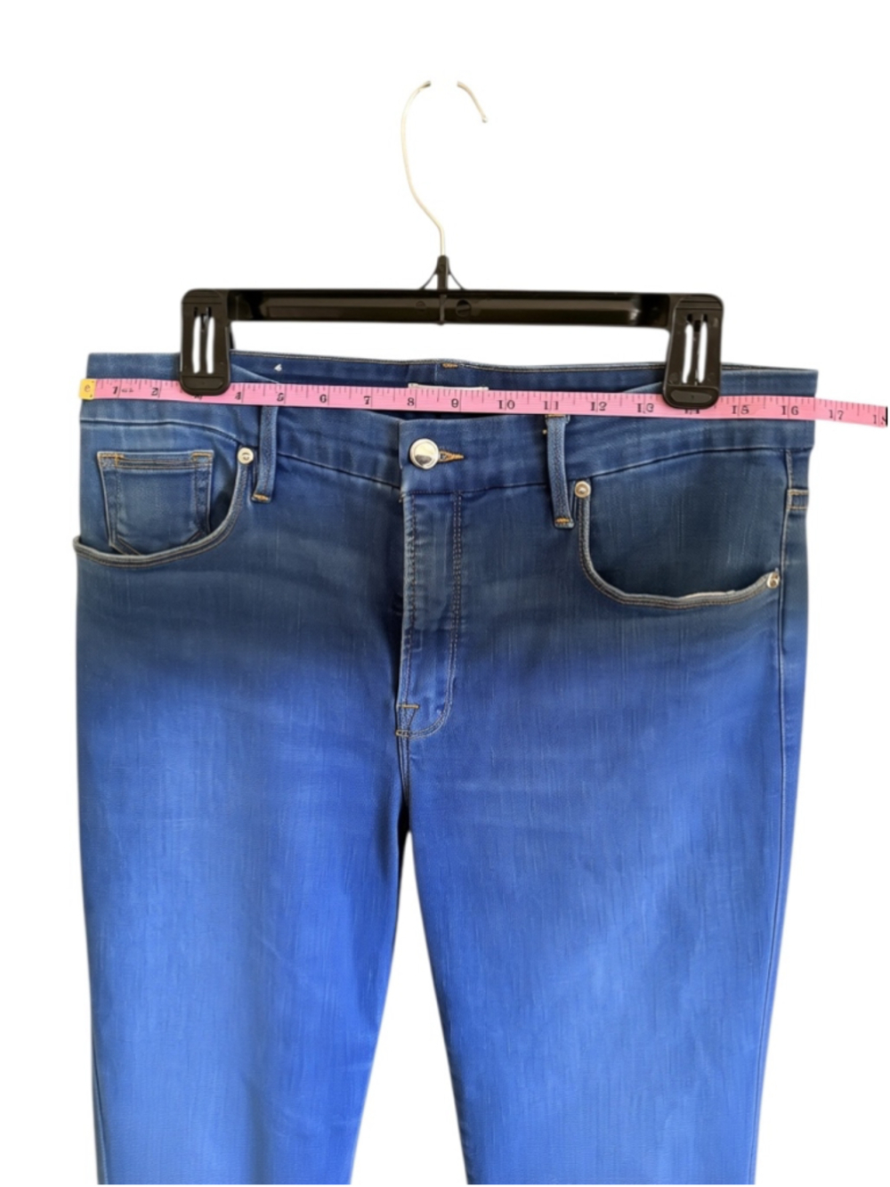 Good American Good Legs High Rise Jeans Women’s 14 Medium Wash - Picture 7 of 9